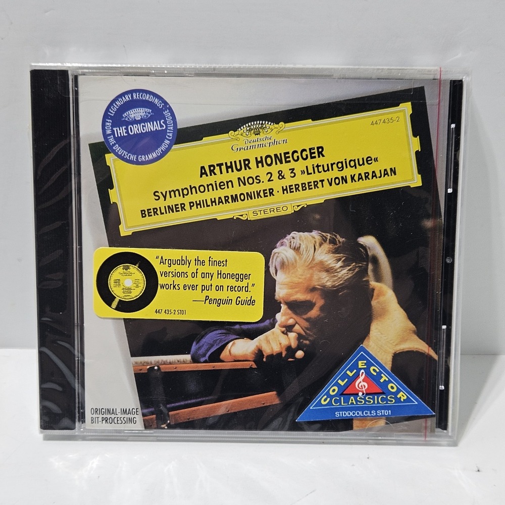 Arthur Honegger: Symphonien Nos. 2 & 3 "Liturgique" CD 1995 Berliner